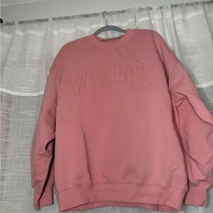 Pink Wisconsin Sweatshirt